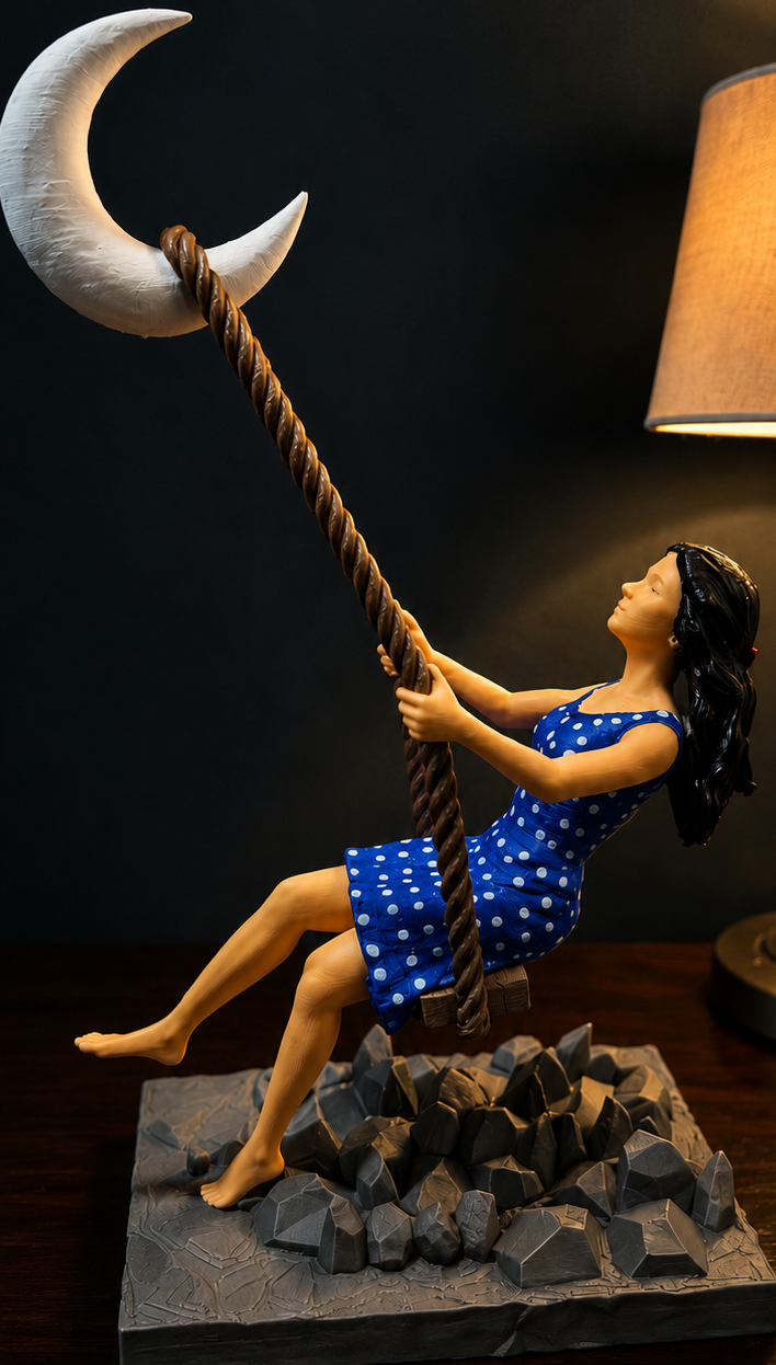 Swing to the Moon  – Sculpture