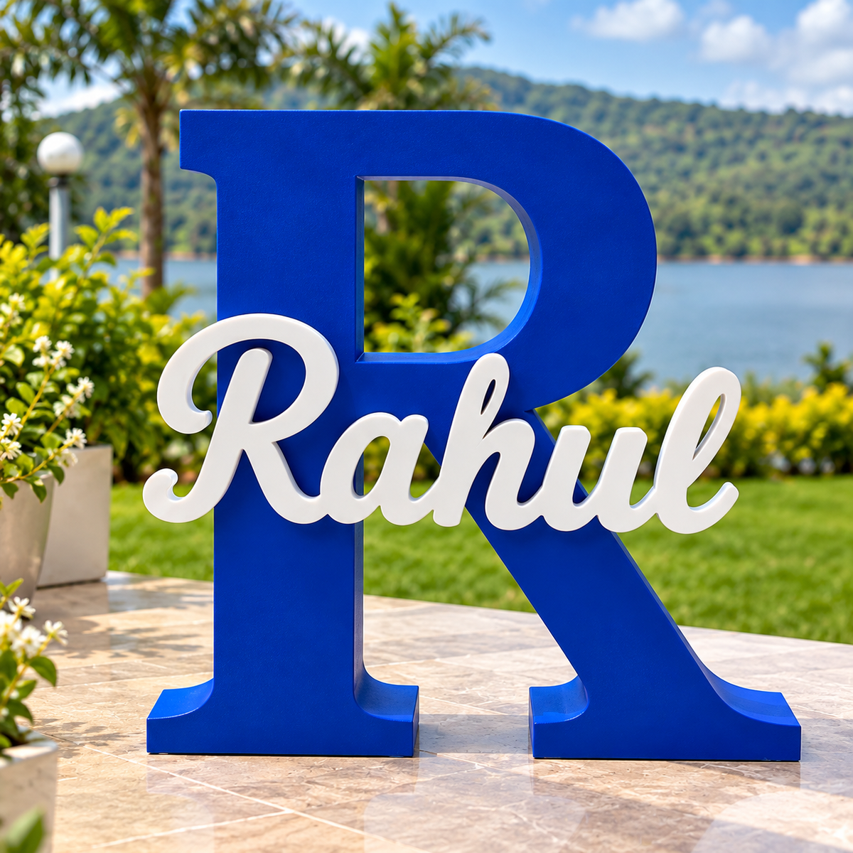 3D Letter Name Stand